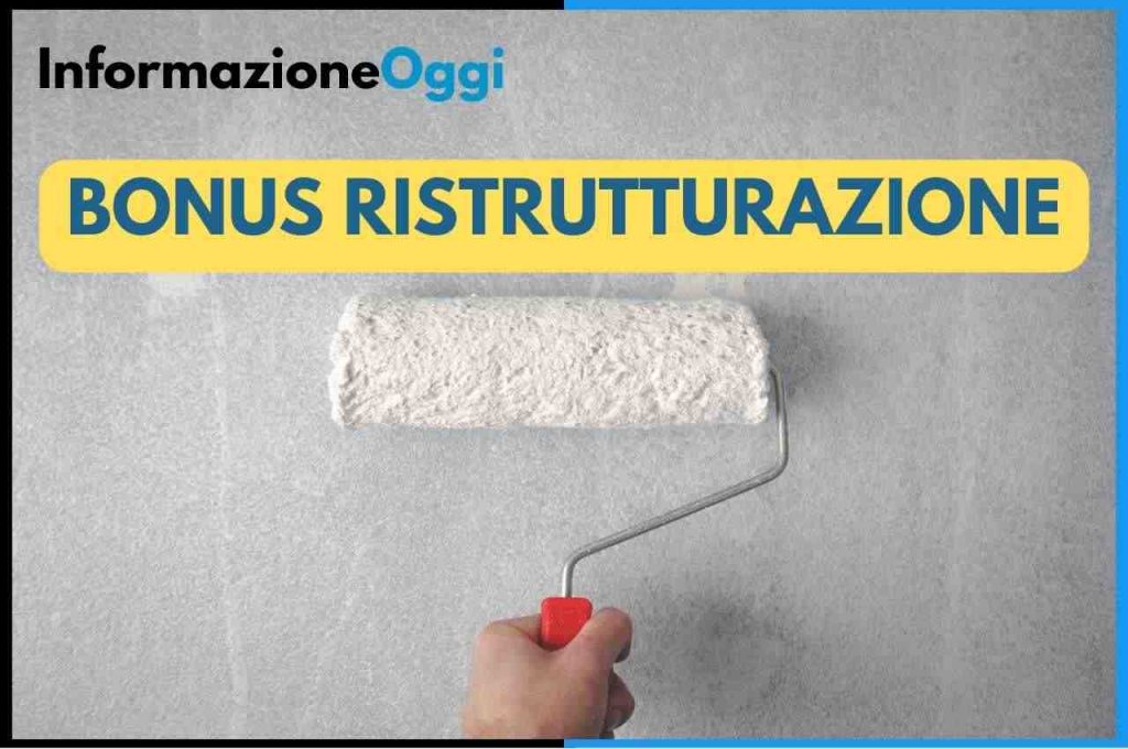 Bonus ristrutturazione