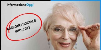 assegno sociale