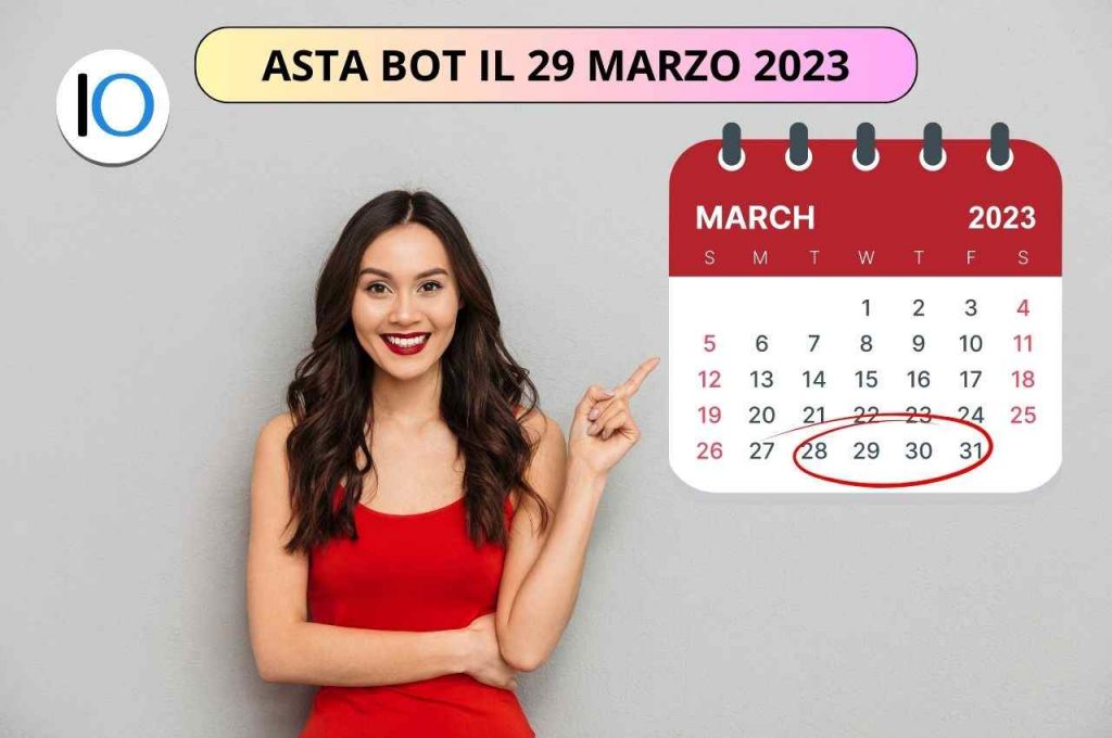 ragazza indica calendario giorni asta bot