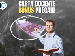 carta docente bonus precari