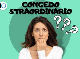 congedo straordinario