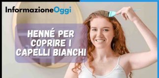 henné capelli bianchi