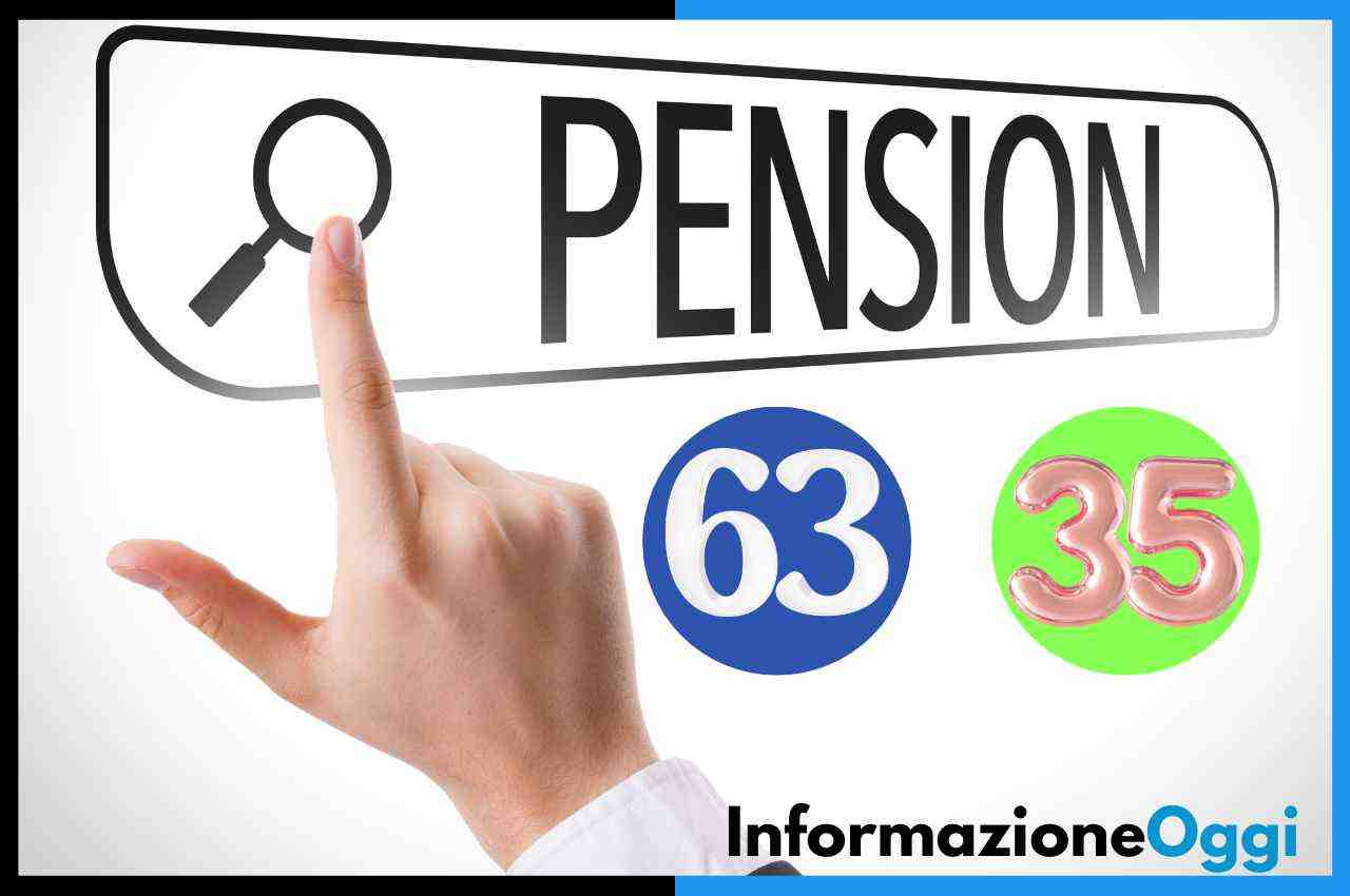 pensione 63 anni 35 contributi