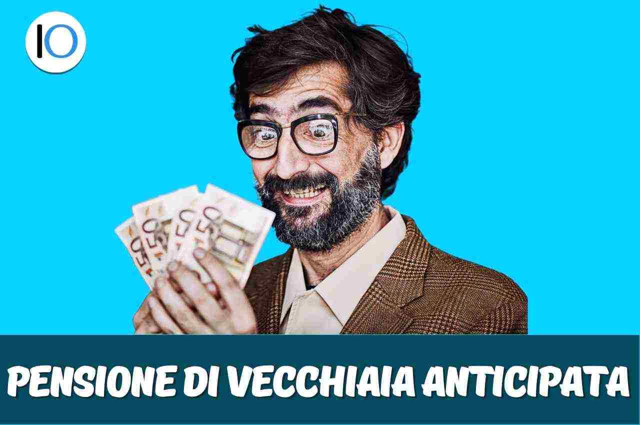 pensione di vecchiaia anticipata