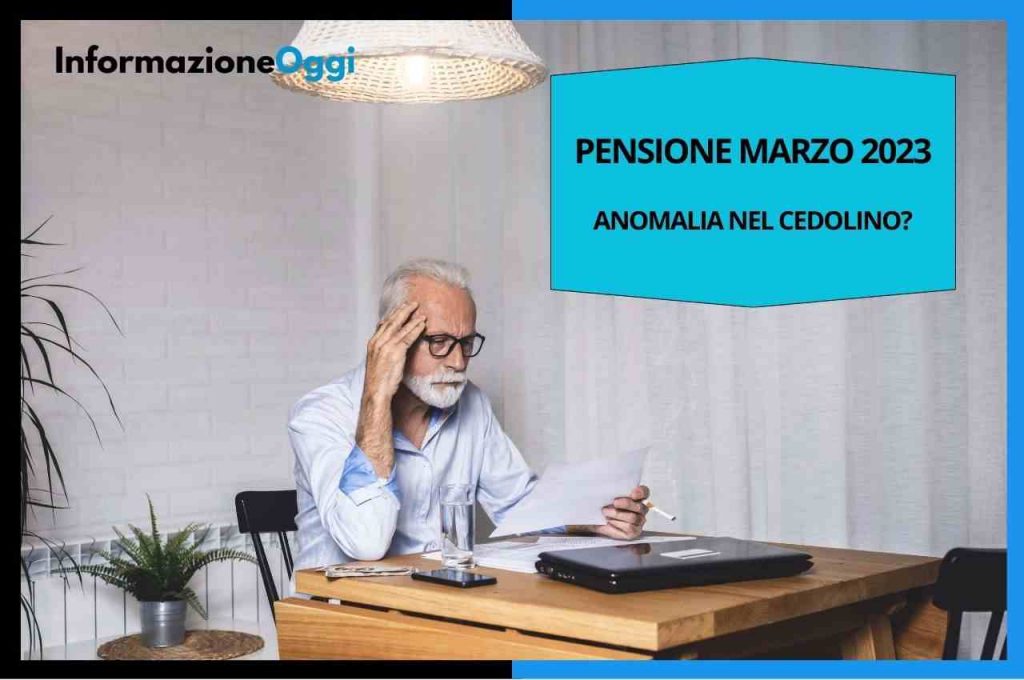 pensione marzo 2023