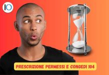 prescrizione permessi 104 congedo straordinario
