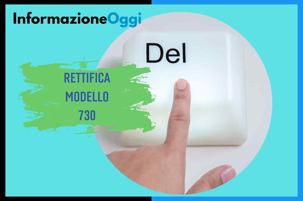 rettifica modello 730