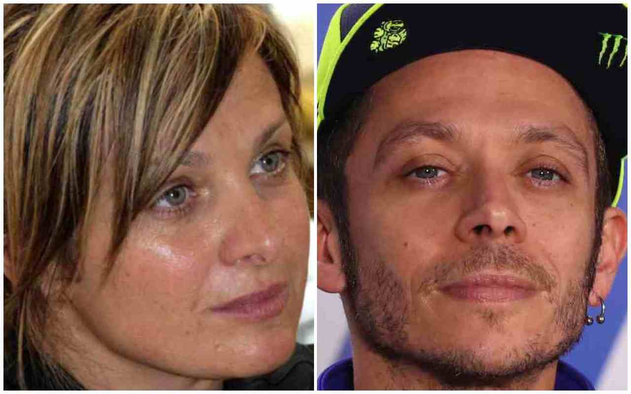 Stefania Palma Valentino Rossi (Ansa Foto)