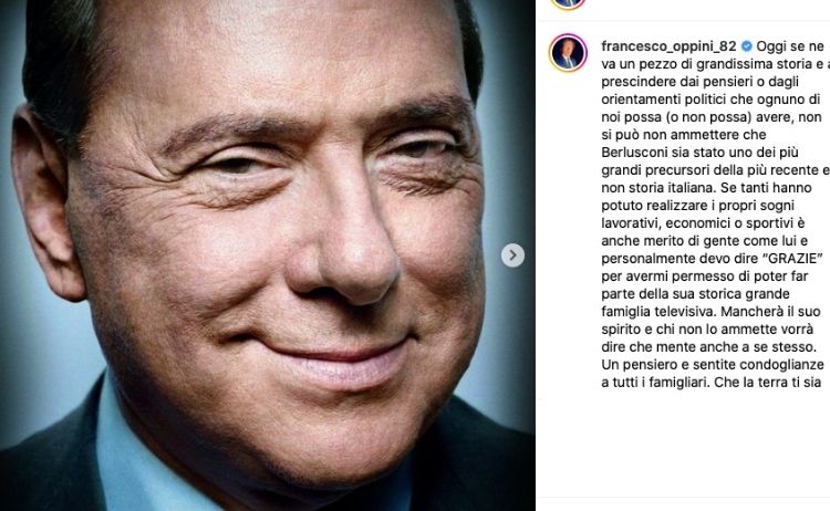 Morte Silvio Berlusconi addio