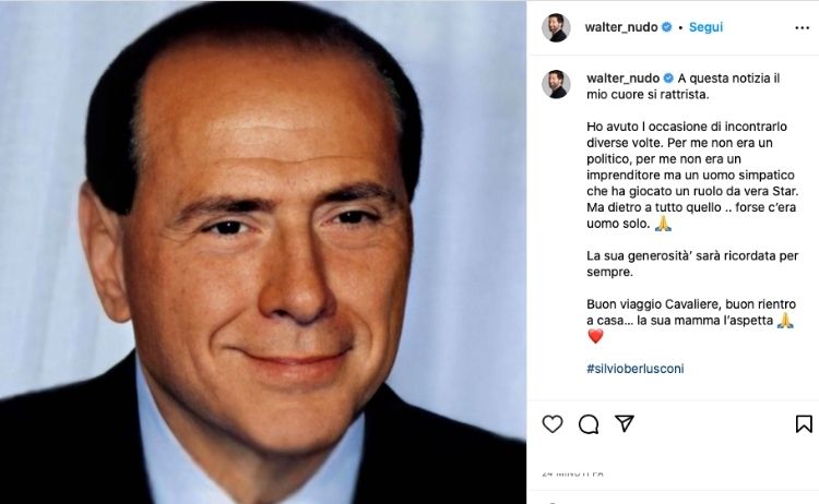 Morte Silvio Berlusconi addio
