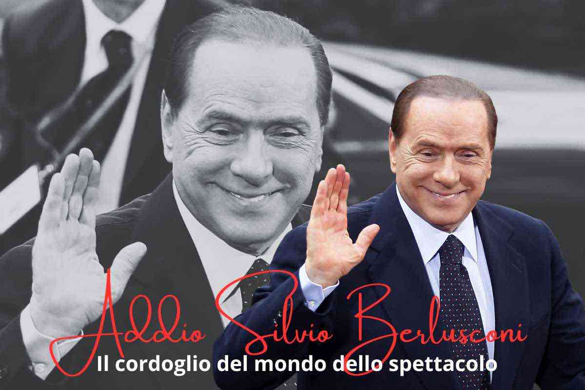 Addio Silvio Berlusconi, cordoglio dei vip