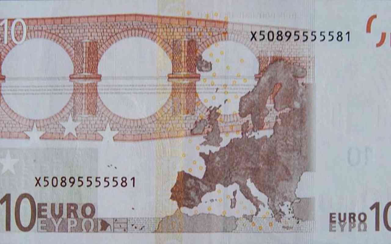Banconota 10 euro valore
