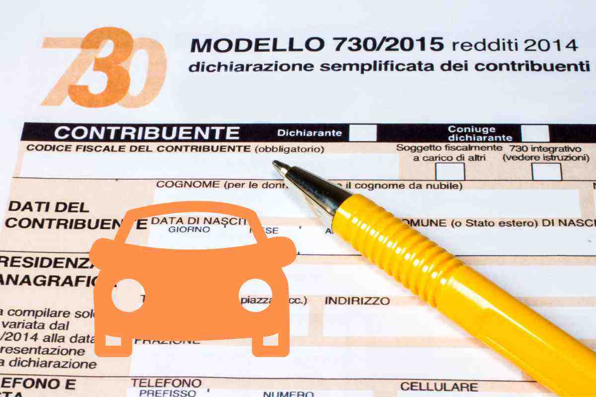 Modello 730 quali spese auto da scaricare 