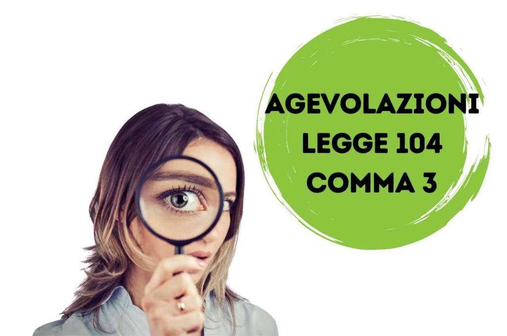 legge 104 comma 3