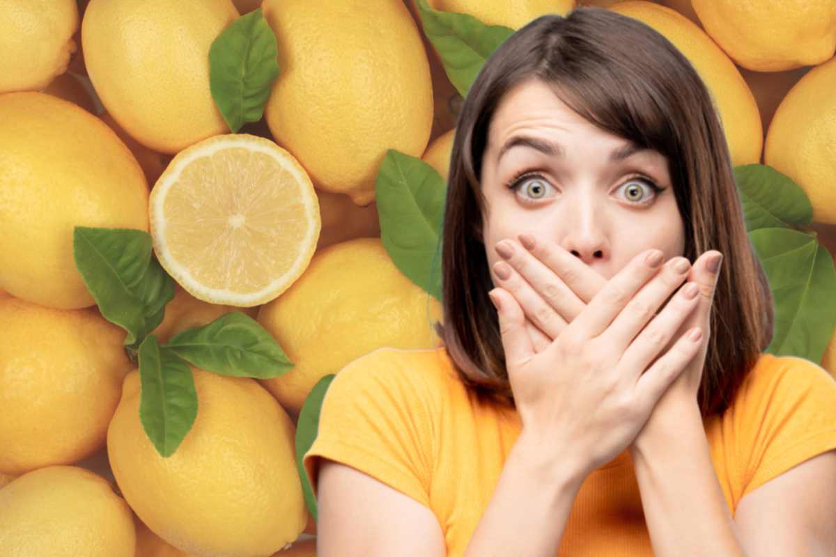 Limoni al supermercato: fare attenzione