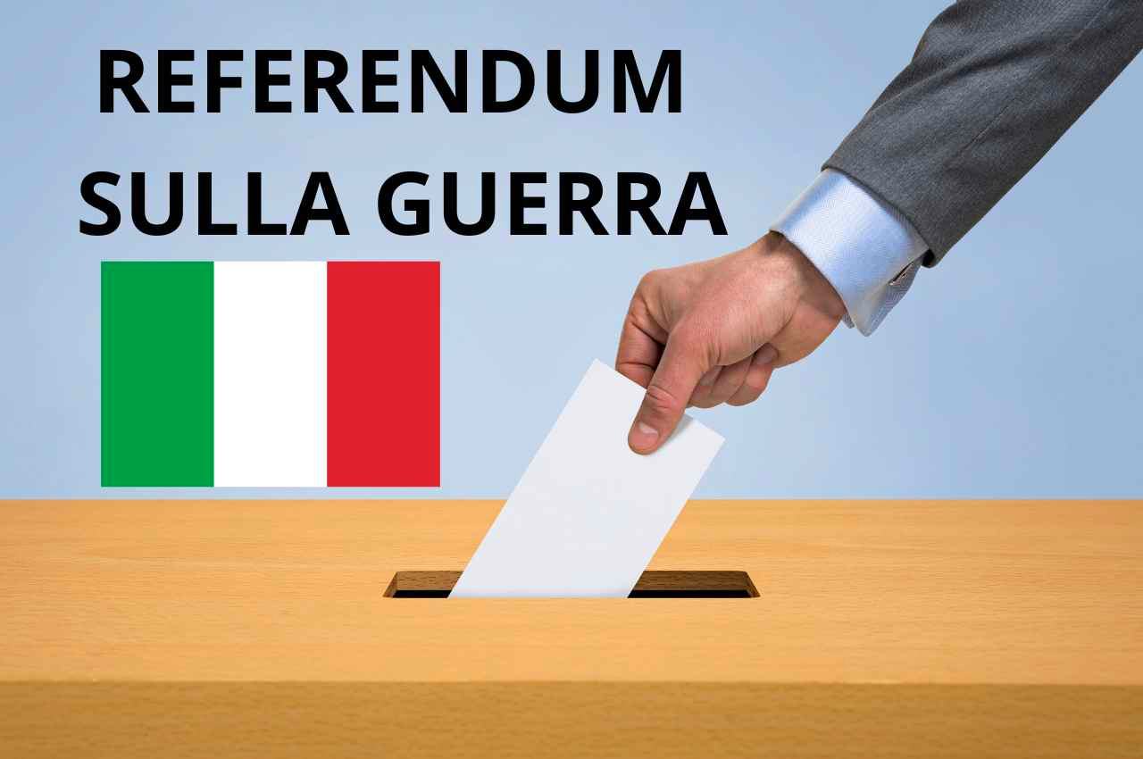 referendum sulla guerra come votare