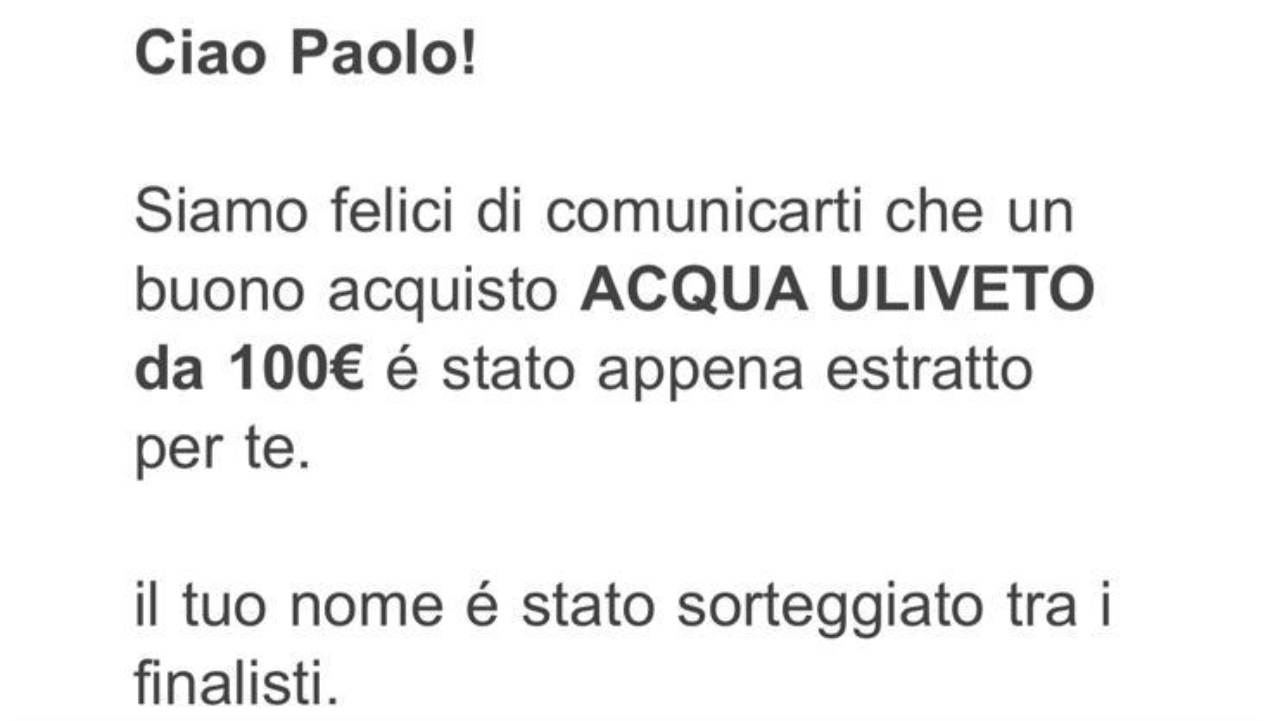 Uliveto truffa