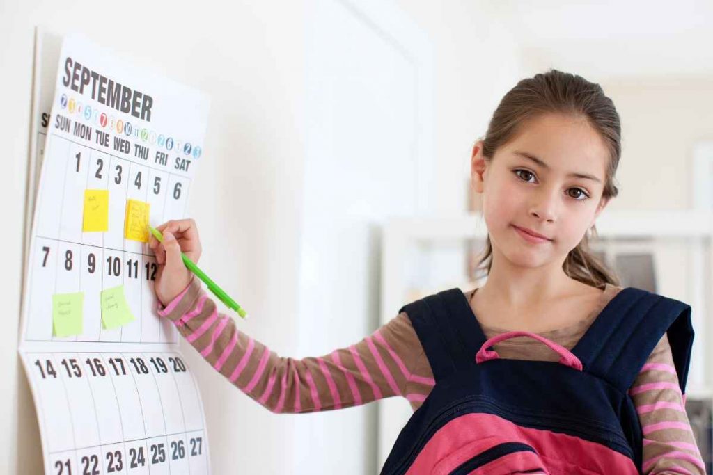 Calendario e date chiusura scuola