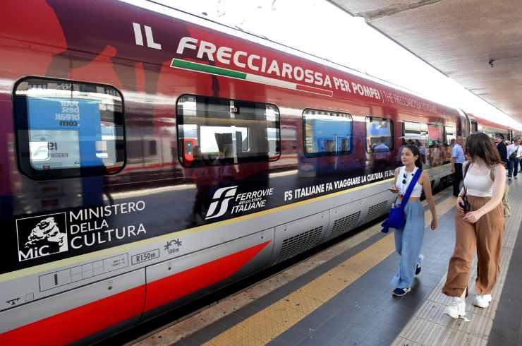 treno diretto Roma Pompei