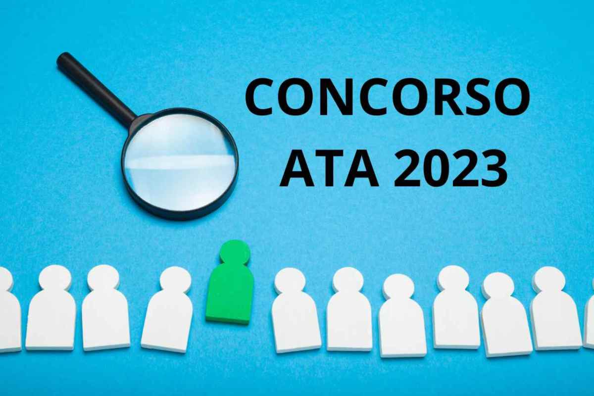 concorso ata bidelli 2023