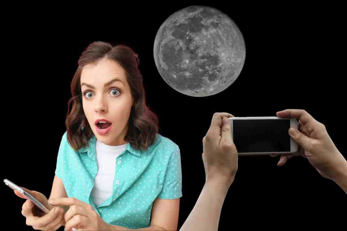 Fare foto Luna iPhone: trucco segreto