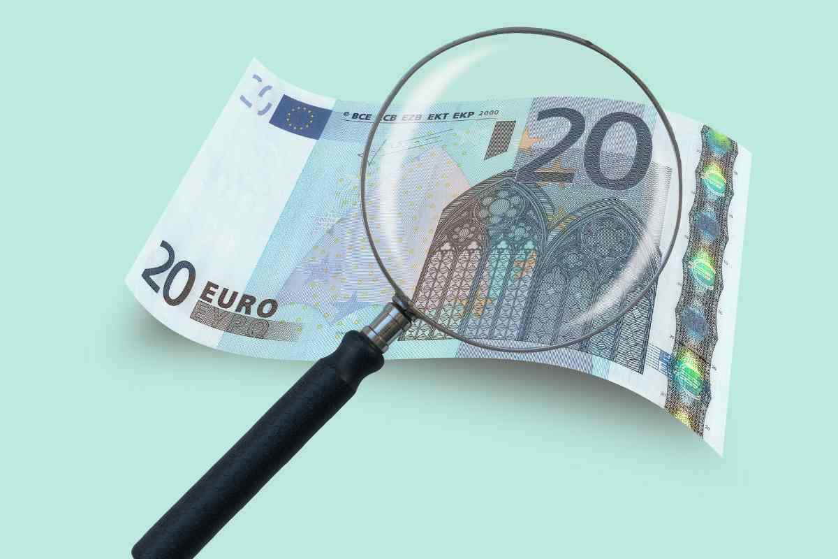 Banconota 20 euro falsa come riconoscerla