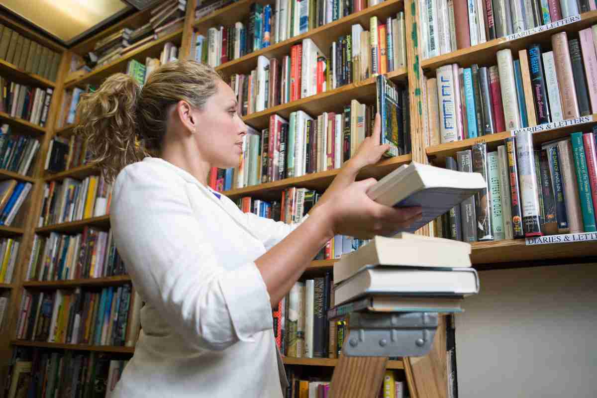 Lavoro in biblioteca