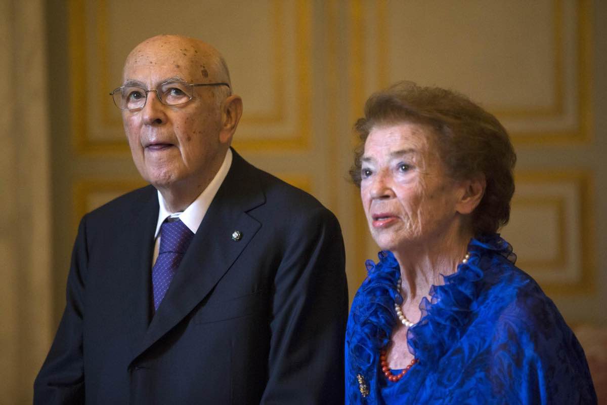 Giorgio Napolitano e la moglie Clio Maria Bittoni, chi è