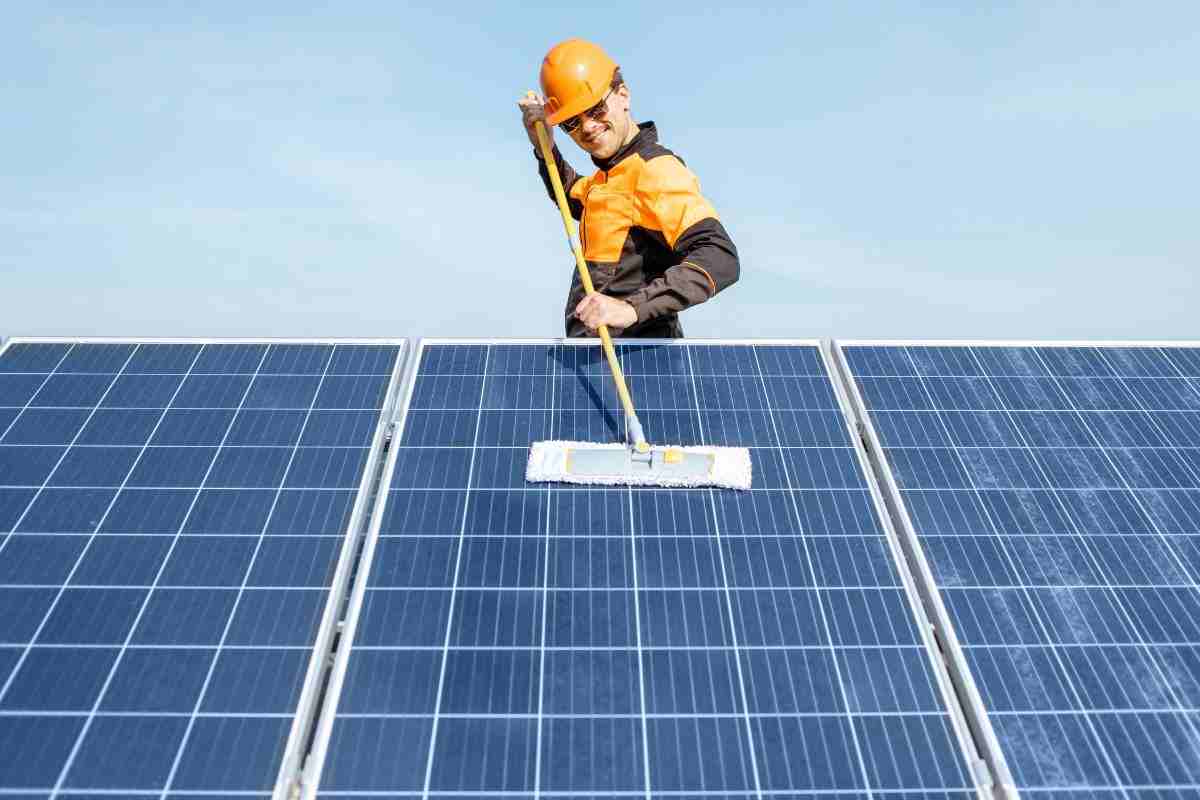 l’importanza della pulizia pannelli solari
