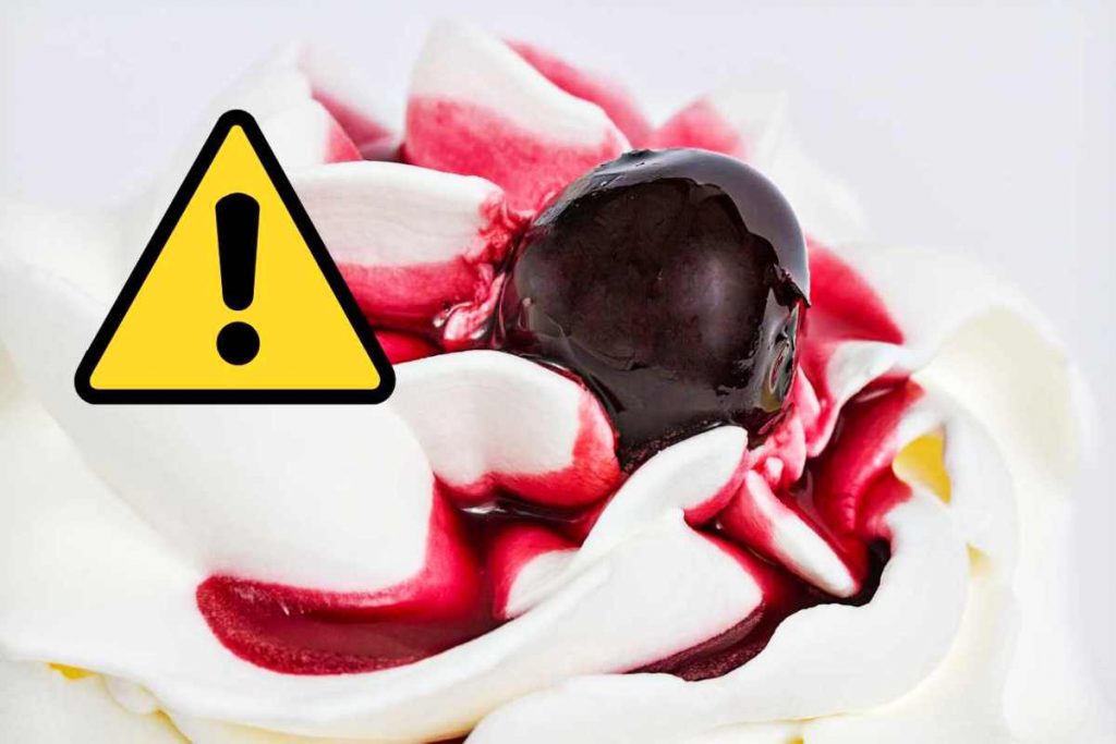 errore etichetta allergeni nel gelato richiamo alimentare