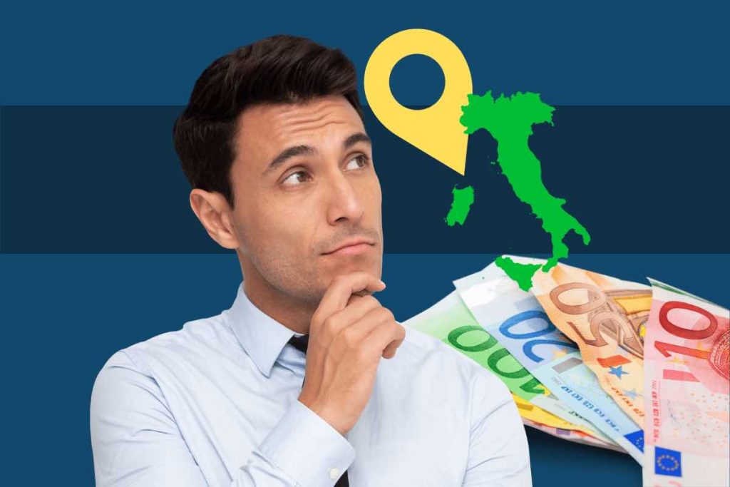 Busta paga più alta, la situazione regione per regione in Italia