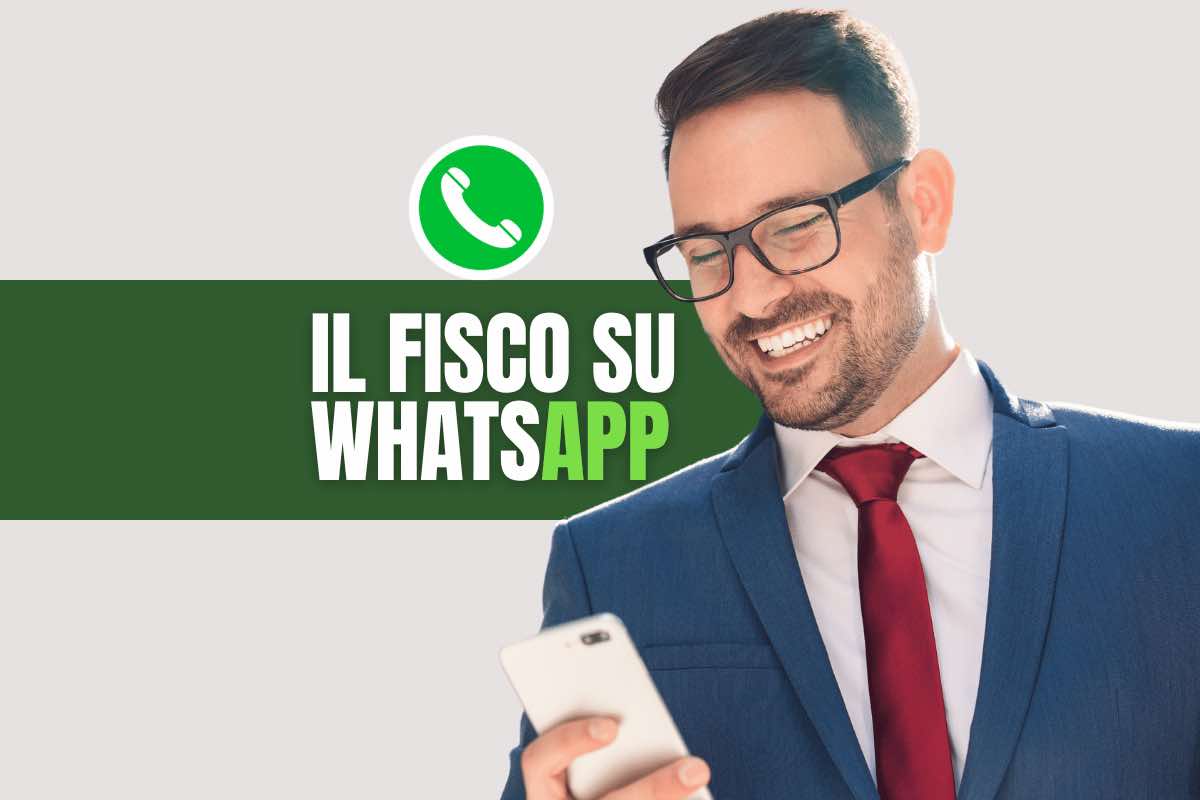 Agenzia delle Entrate su WhatsApp, come iscriversi al canale del Fisco