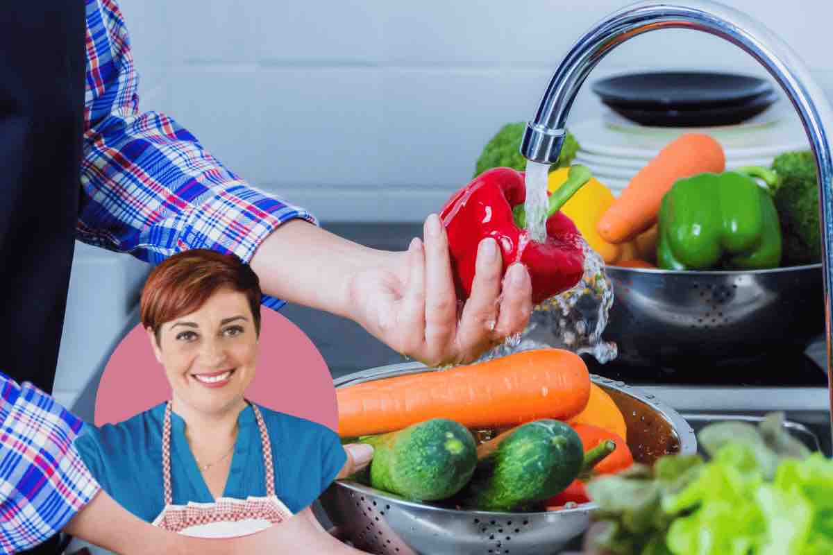 Lavare la verdura non è mai stato così semplice: ecco i consigli di Benedetta Rossi