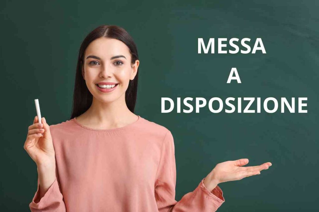 Messa a disposizione scuola 