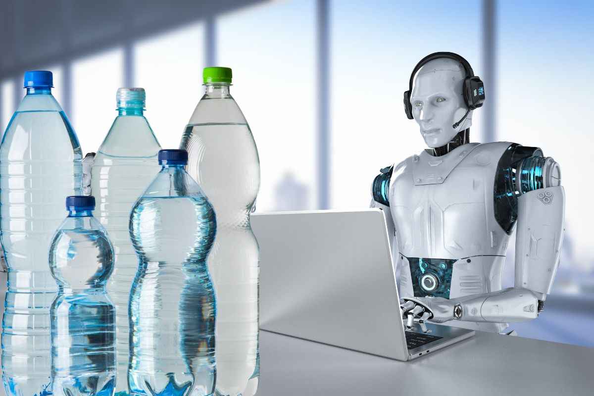 il consumo di acqua dell'intelligenza artificiale