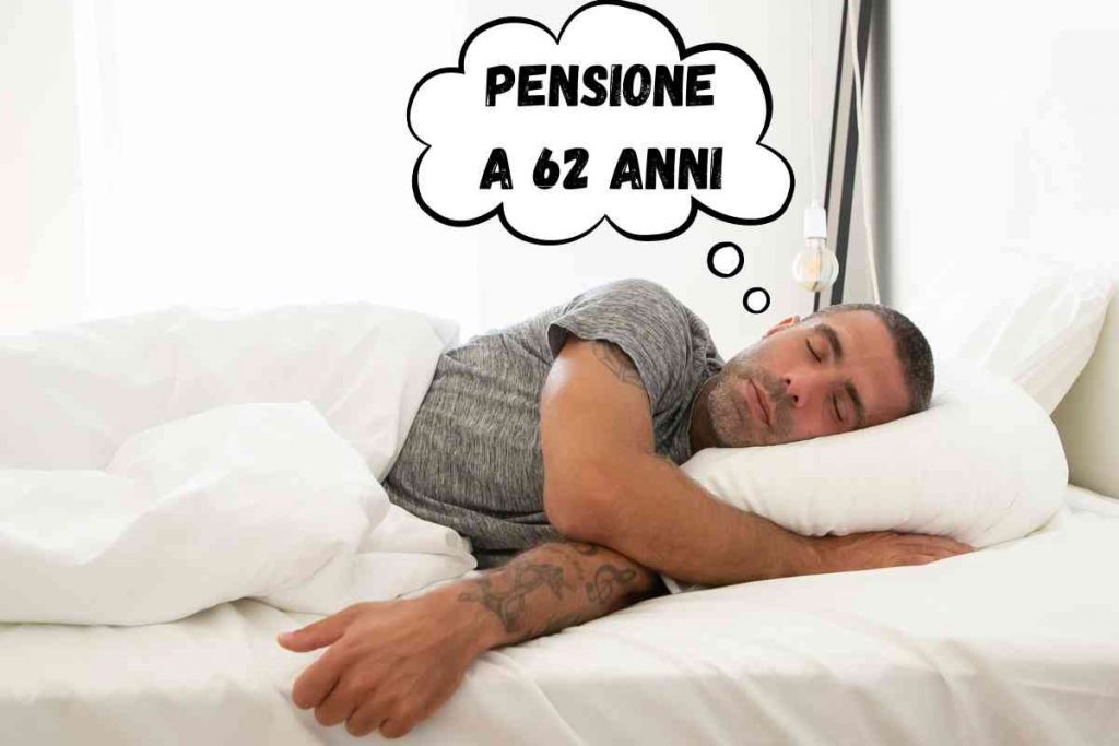 pensione anticipata a 62 anni