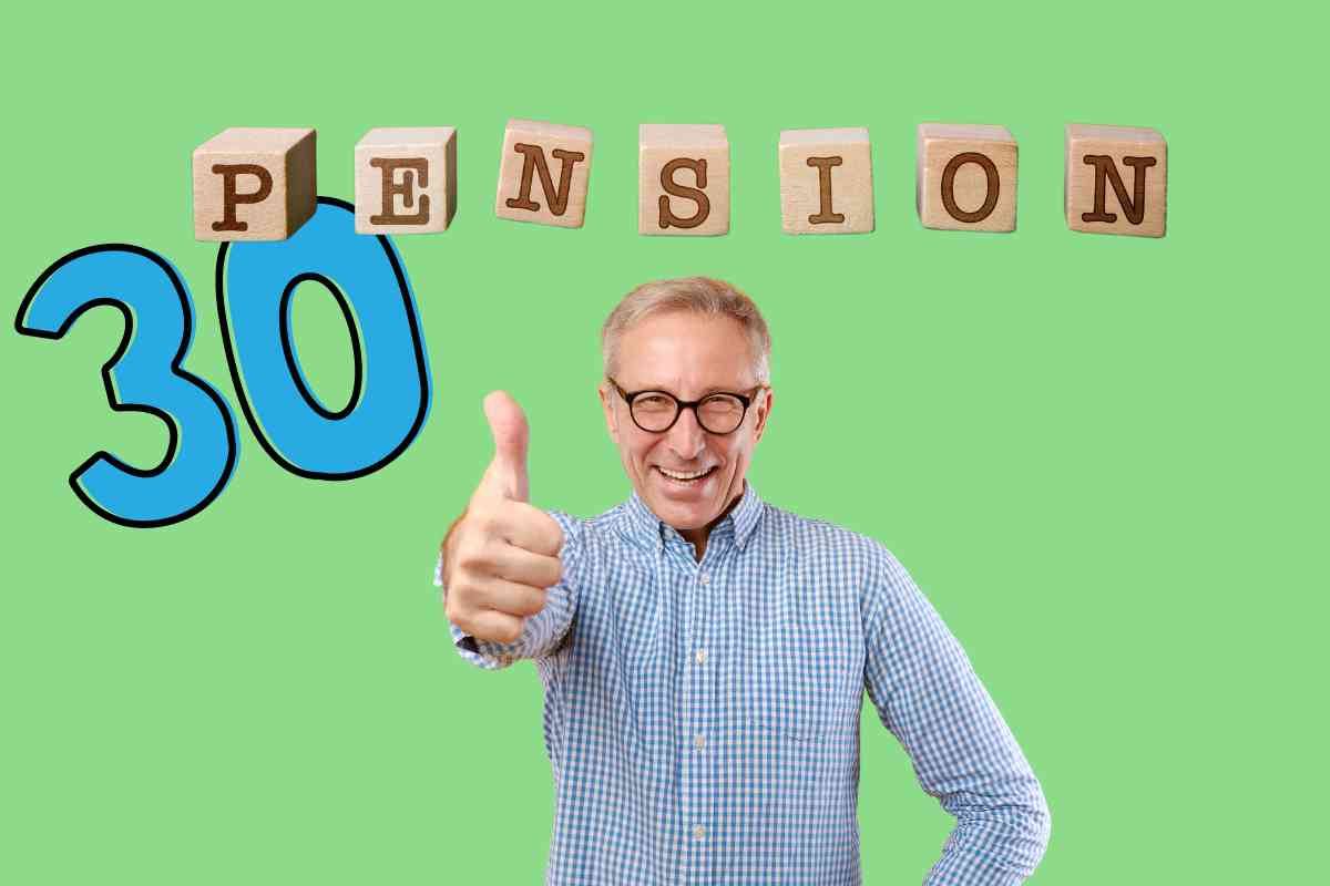 pensione anticipata con 30 anni di contributi