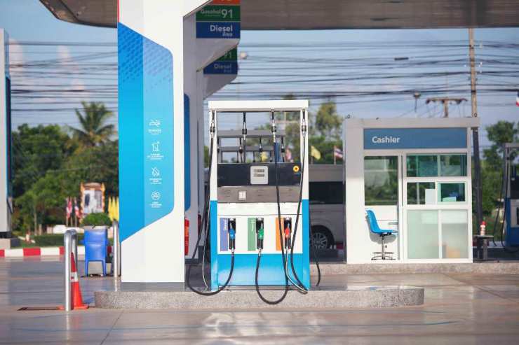 distributore di benzina