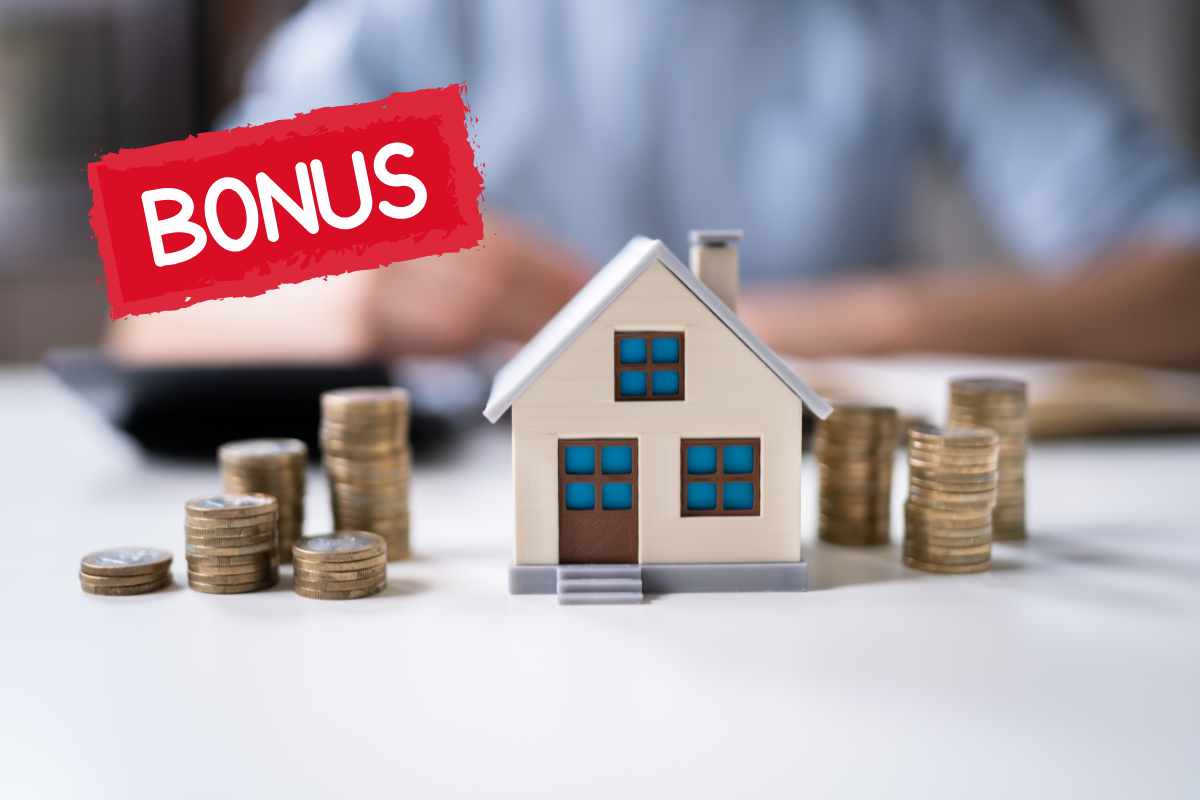 Modellino casa bonus