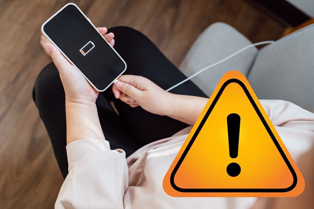 Smartphone in carica