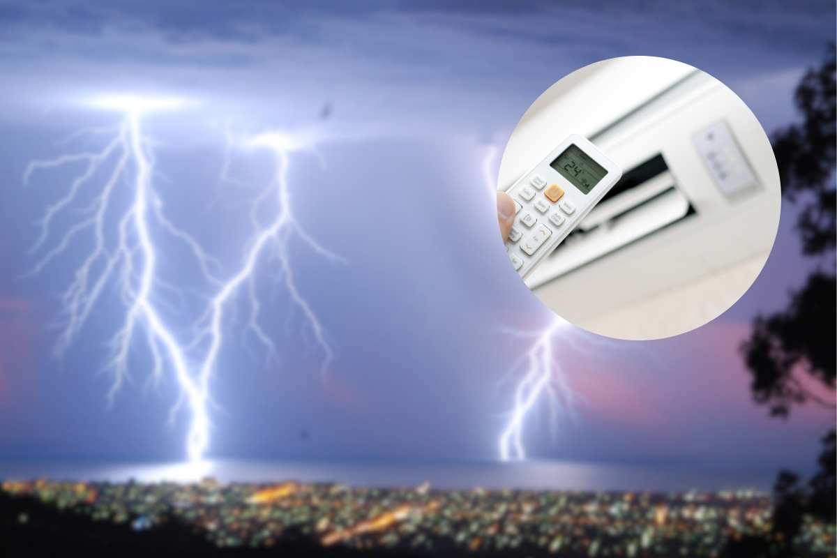 Temporale e condizionatore