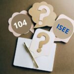quaderno con punti interrogativi