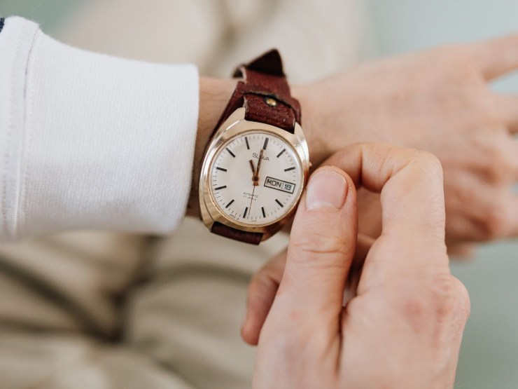 Orologio maschile al polso