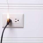 Corrente elettrica fuoco