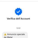 Verifica account Meta
