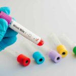 probvetta con virus