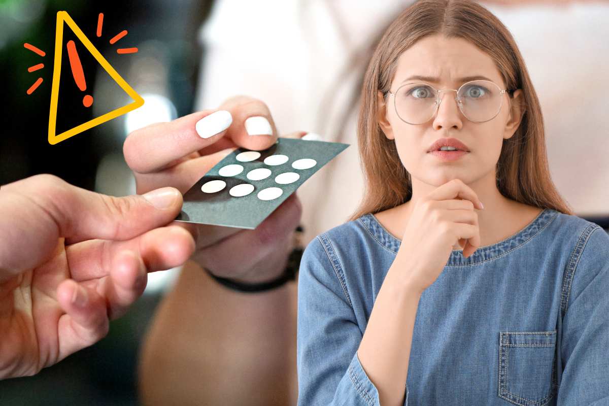 Carta fedeltà , donna preoccupata