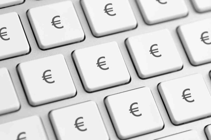 Tastiera con euro 