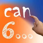Numero 6 e puntini di sospensione