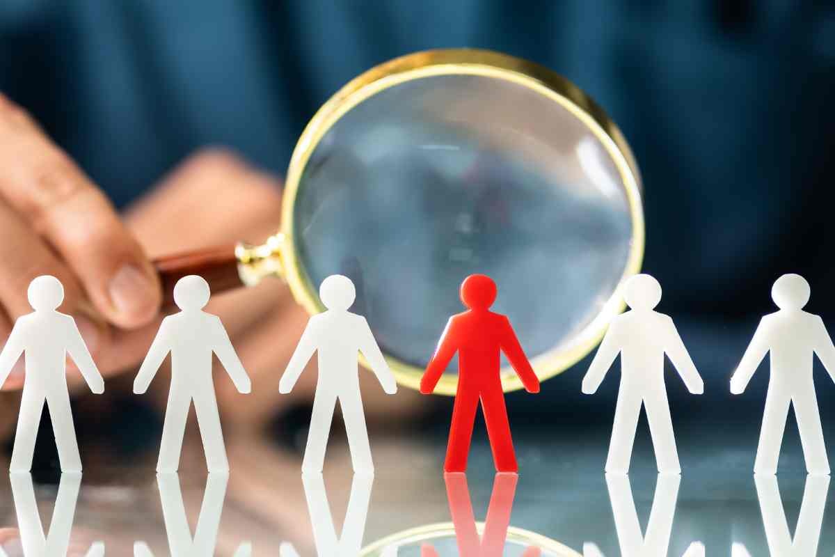 Lente di ingrandimento e selezione
